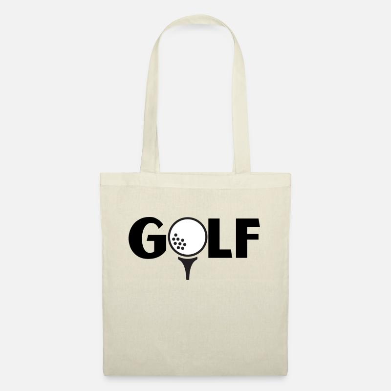 golf - Sac en tissu - nature