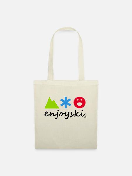 ENJOYSKI 2022 schwarze Ausgabe - Stoffbeutel - Natur