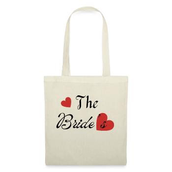 The bride’s -la mariée - Sac en tissu - nature - Devant