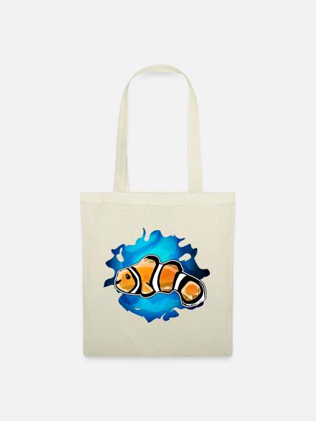 Clownfishie - Stoffbeutel - Natur