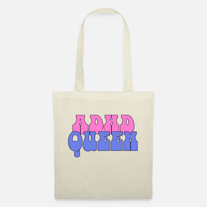 ADHD Queen - Tote Bag - nature