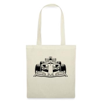 Voiture de Course - Sac en tissu - nature - Devant