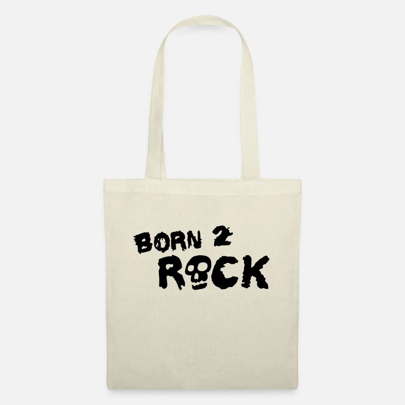 born_2_rock_1c - Sac en tissu - nature