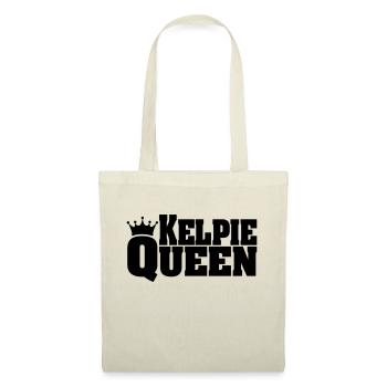 KELPIE QUEEN Australian Kelpie - Sac en tissu - nature - Devant