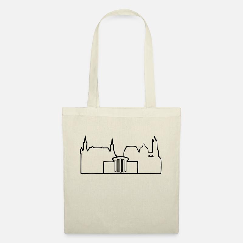 Skyline Aachen - Tote Bag - nature