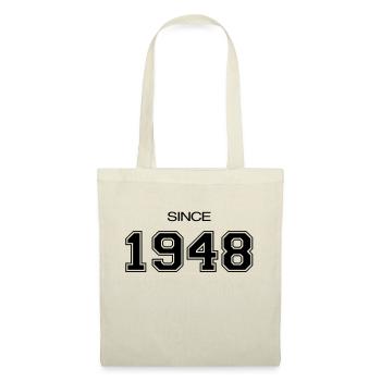 cadeau d'anniversaire 1948 - Sac en tissu - nature - Devant