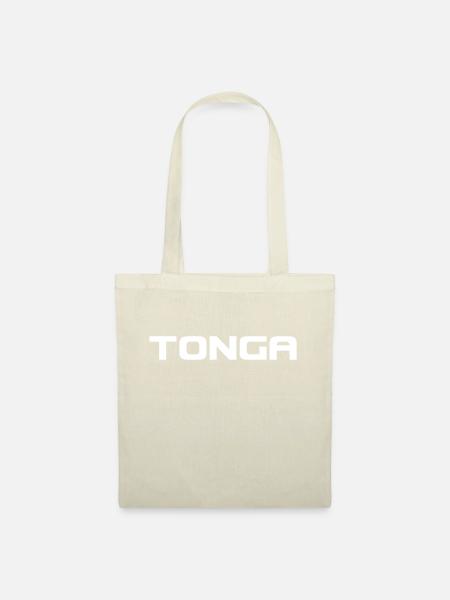 Tonga Logo Pacific Polynesien - Stoffbeutel - Natur
