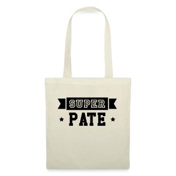 Onkel / Pate / Taufpate / Patenonkel - Stoffbeutel - Natur - Vorne