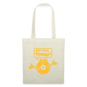 Record (Vintage) - Sac en tissu - nature - Devant