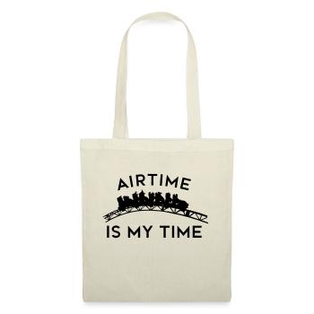 Airtime is my time - Stoffbeutel - Natur - Vorne