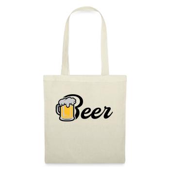 Bière Maßkrug - Sac en tissu - nature - Devant