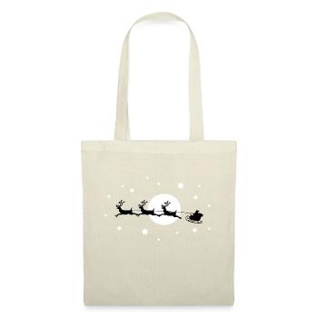 Weihnachten - Stoffbeutel - Natur - Vorne