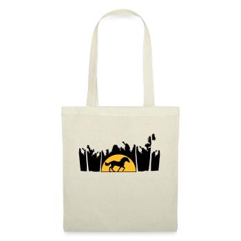 Palm Beach Sun Horse - Sac en tissu - nature - Devant