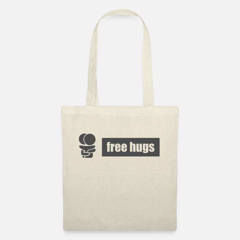 Free hugs V.2 - Stoffbeutel - Natur