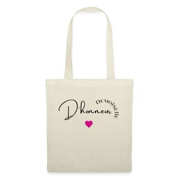 Demoiselle d'honneur - Sac en tissu - nature - Devant