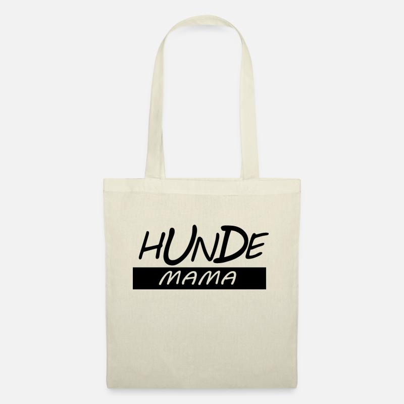 Hund Dog - Stoffbeutel - Natur