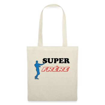 SUPER Frère - Sac en tissu - nature - Devant
