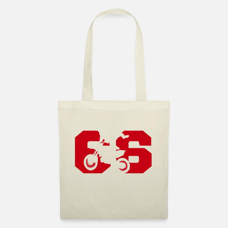 Moto 66 Biker - Stoffbeutel - Natur