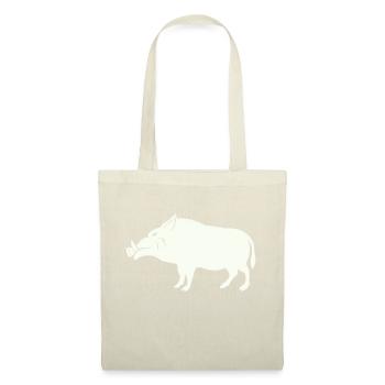 sanglier - Sac en tissu - nature - Devant