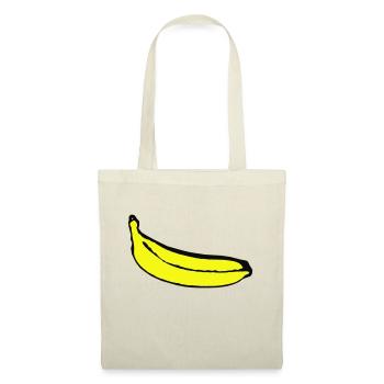 Banane - Stoffbeutel - Natur - Vorne