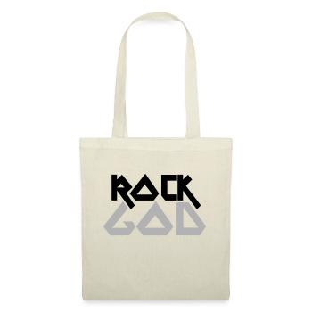 ROCK GOD - Stoffbeutel - Natur - Vorne