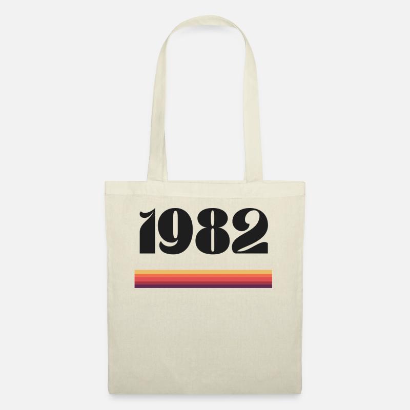Retro 1982 - Stoffbeutel - Natur
