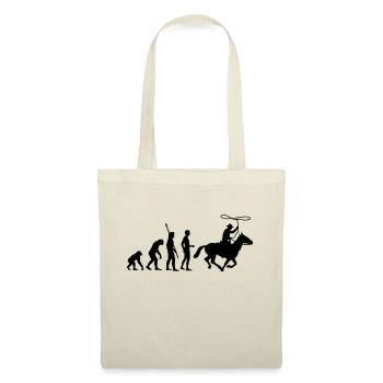evolution_cowboy - Sac en tissu - nature - Devant