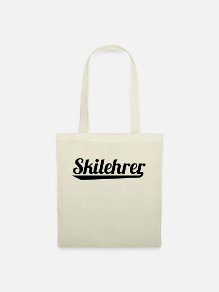 Skilehrer - Stoffbeutel - Natur
