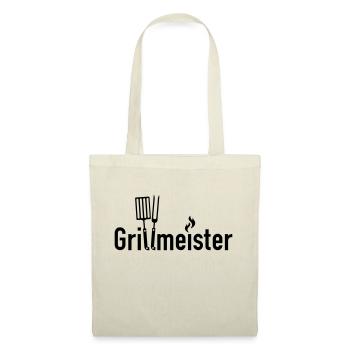 Grillmeister - Grillmaster - Stoffbeutel - Natur - Vorne