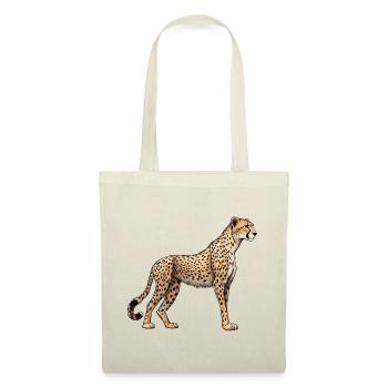 Gepard - Stoffbeutel - Natur - Vorne