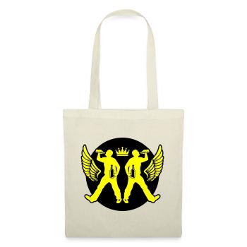 Drinking Beer Silhouette - Tote Bag - nature - Front