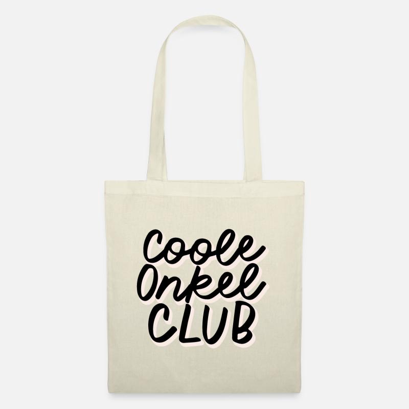 Coole Onkel Club Rosa - Stoffbeutel - Natur