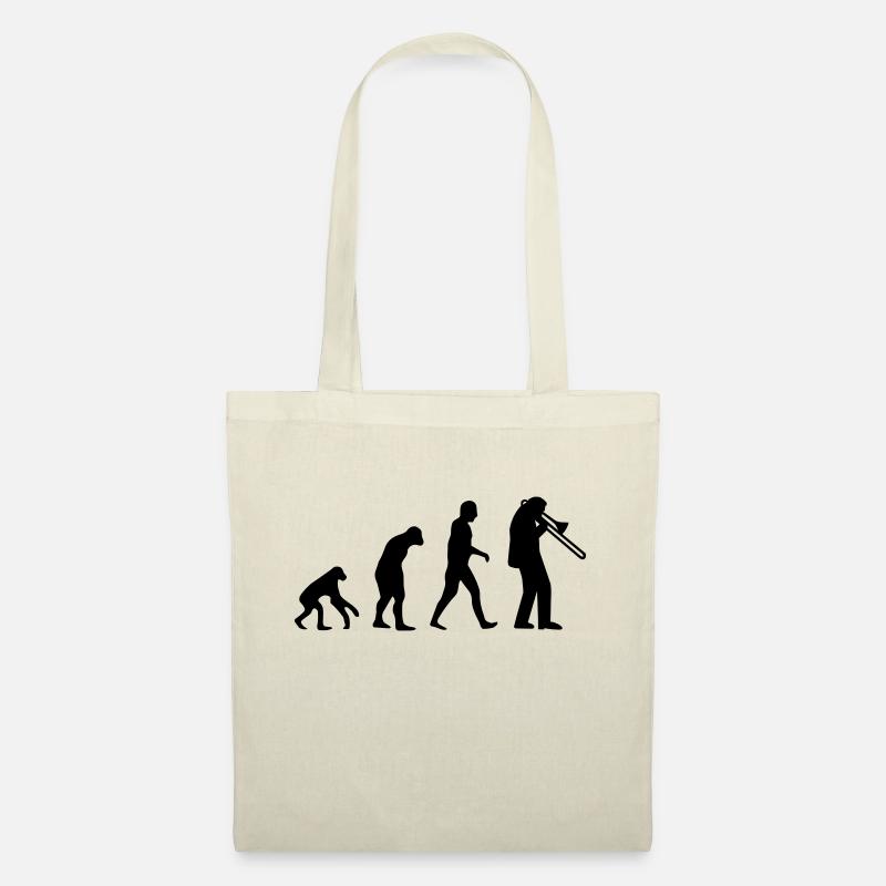 Trombone - Sac en tissu - nature
