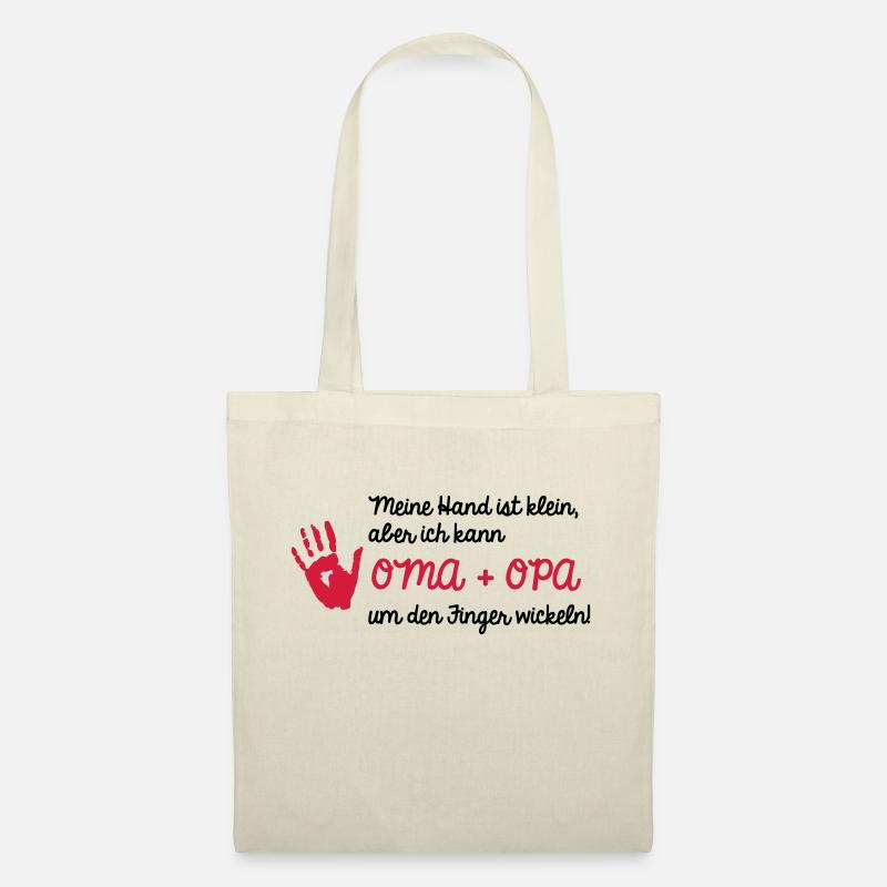 Oma+Opa_v2 - Stoffbeutel - Natur