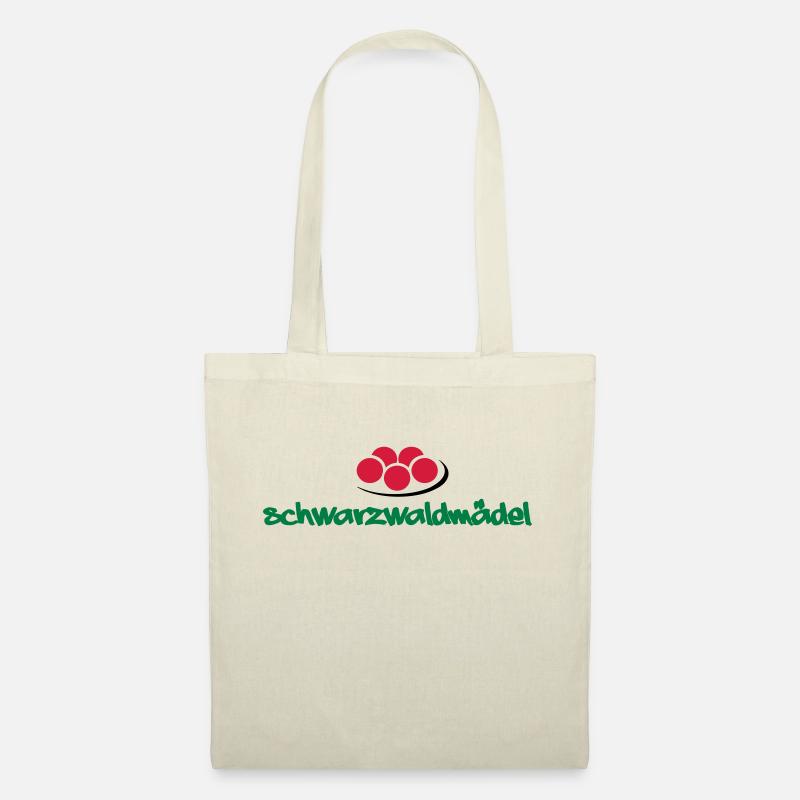 Schwarzwald-Mädel - Stoffbeutel - Natur