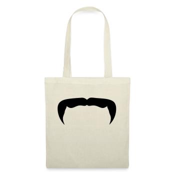 hipster mustache mustache beard beard12 - Tote Bag - nature - Front