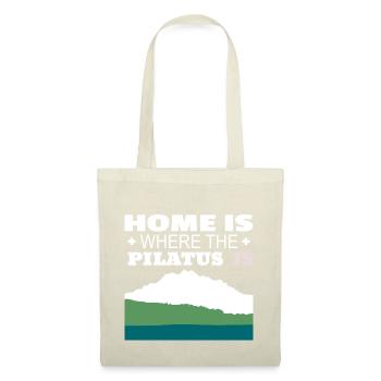 Chemise Lucerne: Chemise Pilatus - Sac en tissu - nature - Devant