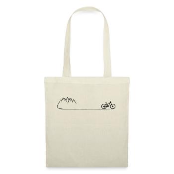 VTT vtt velo cadeau velo velo - Sac en tissu - nature - Devant