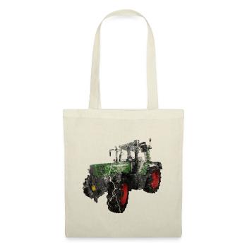 Traktor Favorit Retro Vintage Desing - Stoffbeutel - Natur - Vorne