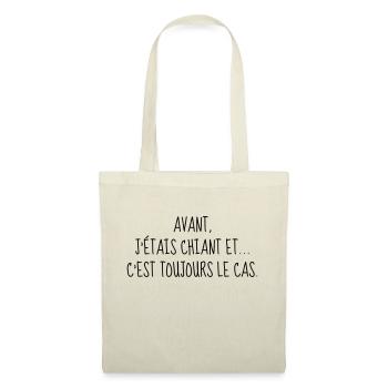 Chiant - Citation - Humour - Comique - Fun - Sac en tissu - nature - Devant