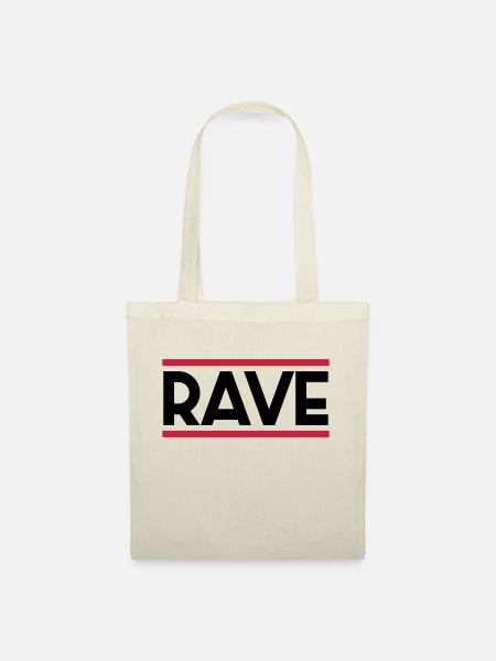 RAVE - Stoffbeutel - Natur