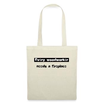 Love Woodworker Sexy Carpenter Tshirts - Sac en tissu - nature - Devant