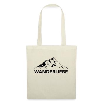 Wanderliebe - (8) - Stoffbeutel - Natur - Vorne