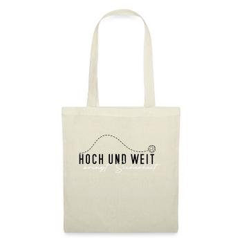 hoch und weit #2 - Stoffbeutel - Natur - Vorne