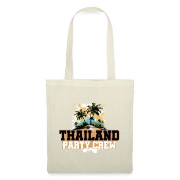 Vacances de l’équipage de fête en Thaïlande - Sac en tissu - nature - Devant