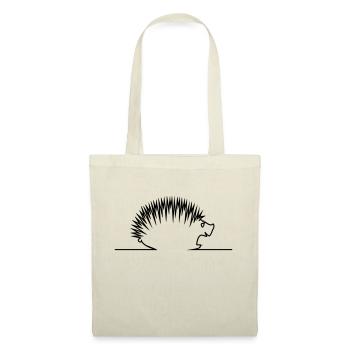 Igel / hedgehog (1c) - Tote Bag - nature - Front