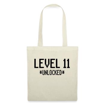 Jeux de cadeaux du 11e anniversaire - Sac en tissu - nature - Devant