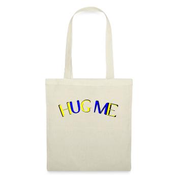 hug me - Stoffbeutel - Natur - Vorne