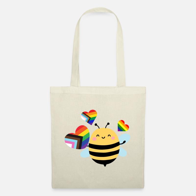 Bee Pride - Stoffbeutel - Natur