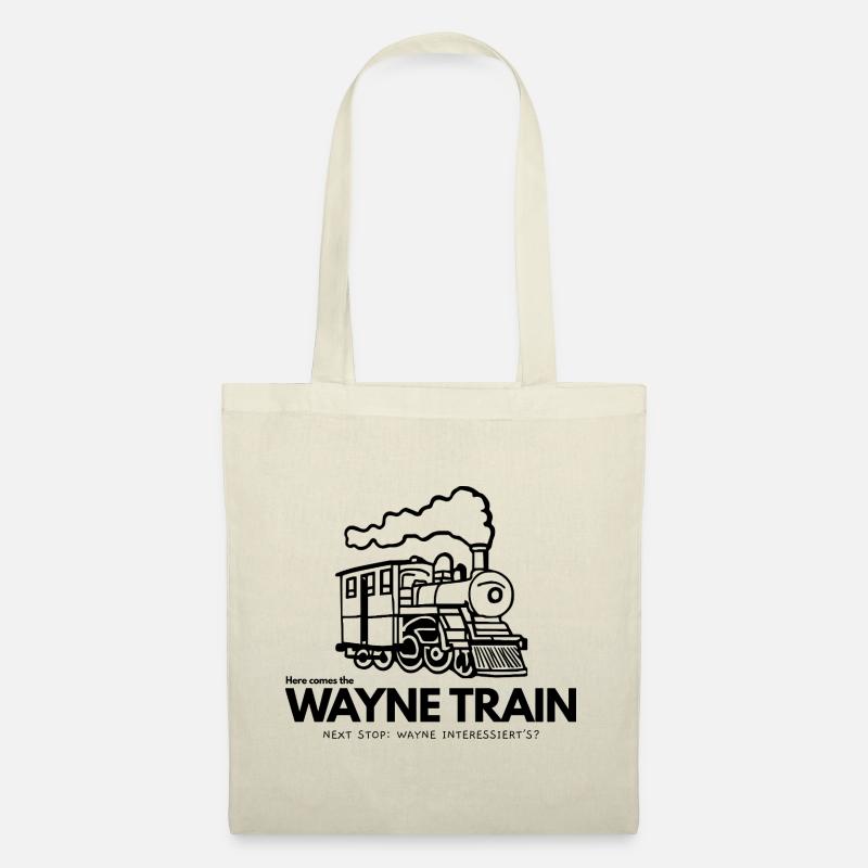 Wayne Train - Stoffbeutel - Natur